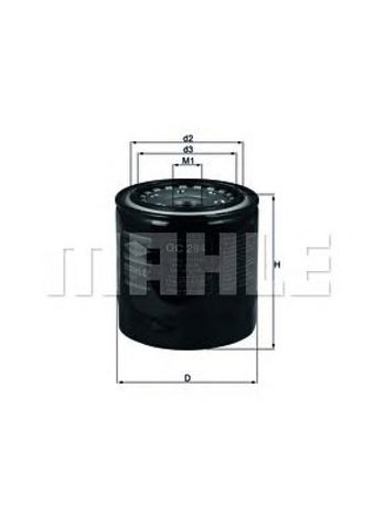 MAHLE OC294 Масляный фильтр в наличии Полтава
