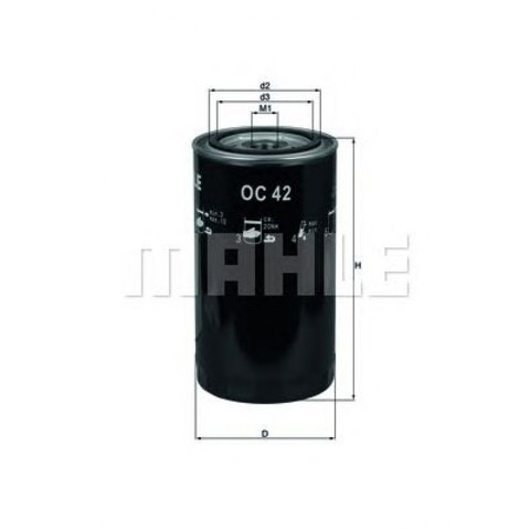 MAHLE OC42 Масляный фильтр в наличии Павлоград