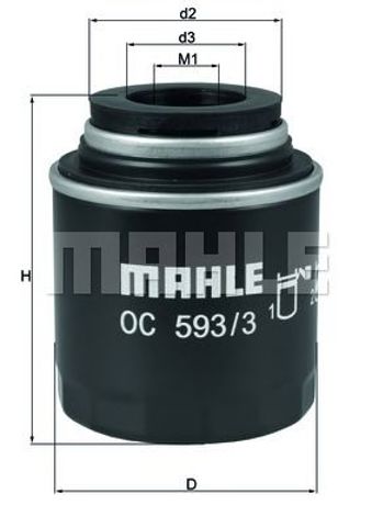 OC5933 Фильтр масляный купить Николаев