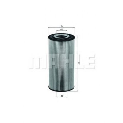 MAHLE OX1231D Масляный фильтр в наличии Запорожье