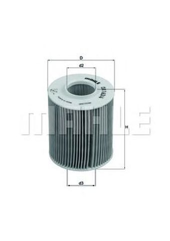 OX1634D MAHLE Фильтр масляный купить в Чернигов