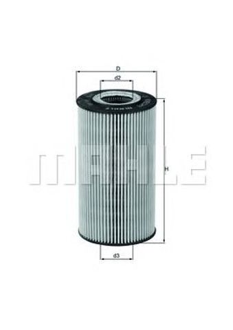 OX169D MAHLE Масляный фильтр купить в Черкассы