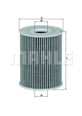 OX3553D Фильтр масляный купить Житомир