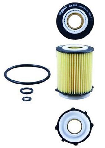 MAHLE OX982D Фильтр масляный в наличии Кривой Рог