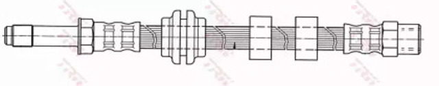 PHB345 Шланг тормозной передний купить Сумы