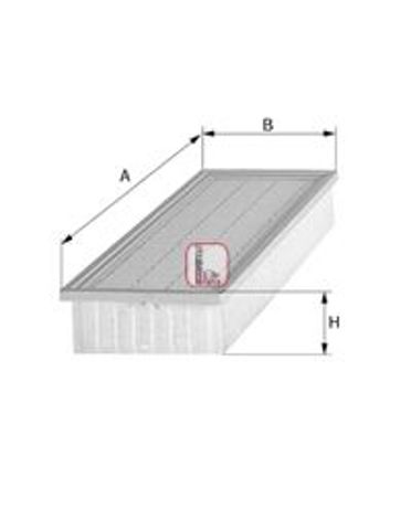 S1212A SOFIMA Воздушный фильтр купить в Киев