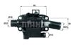 Кронштейн термостата TH4183 MAHLE