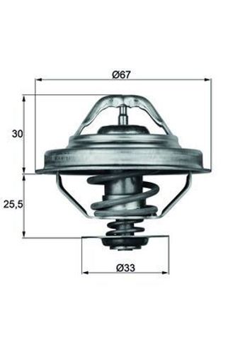TX2888D MAHLE Термостат купить в Запорожье