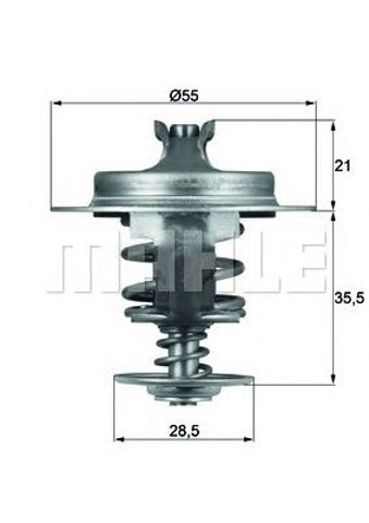 TX6783D MAHLE Термостат купить в Хмельницкий