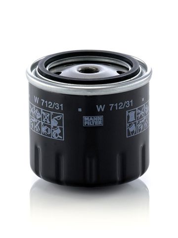 W71231 MANN Фильтр масляный купить в Житомир