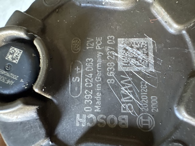 11518638237 BMW Помпа водяная (насос) охлаждения, дополнительный электрический купить в Полтава