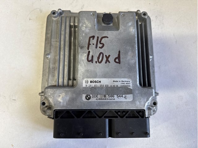 Электронный блок управления двигателем 13618586544 BMW
