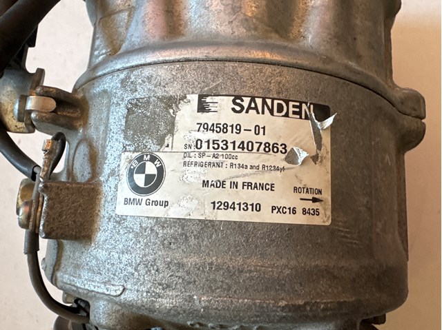 BMW 64527945819 Компрессор кондиционера в наличии Запорожье