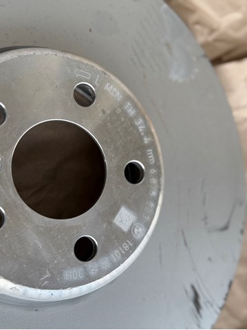 BMW 34116875283 Передние тормозные диски в наличии Харьков