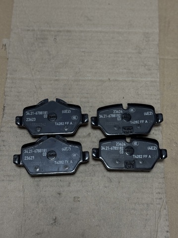 34216788183 BMW Колодки тормозные задние дисковые купить в Полтава