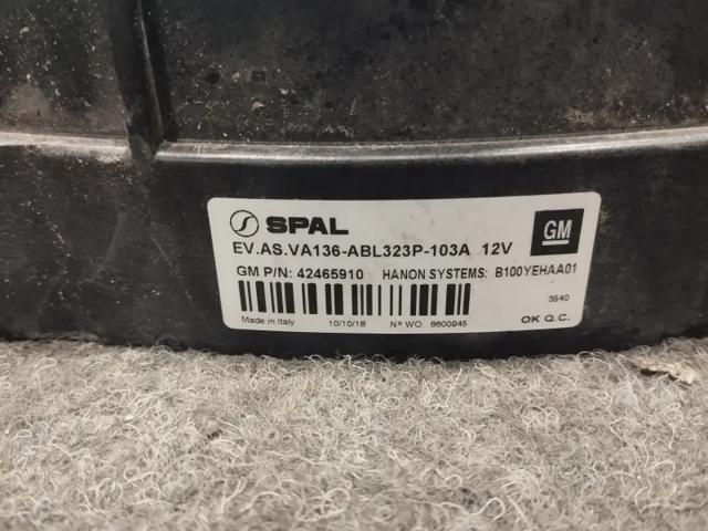 OPEL 42465910 Диффузор радиатора охлаждения, в сборе с мотором и крыльчаткой в наличии Житомир