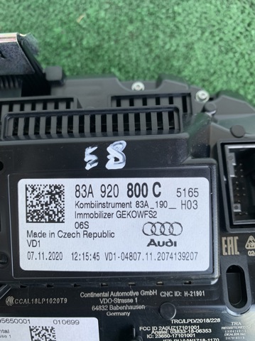 83A920800C Панель приборов купить Каменское