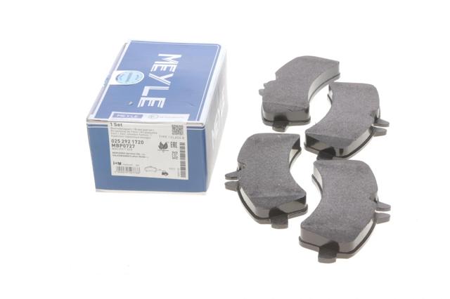 MEYLE 0252921720 Колодки тормозные задние дисковые в наличии Николаев
