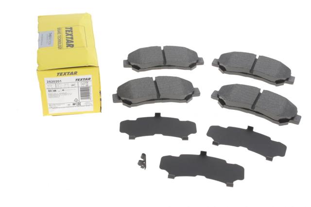 TEXTAR 2520201 Колодки тормозные передние дисковые в наличии Черкассы
