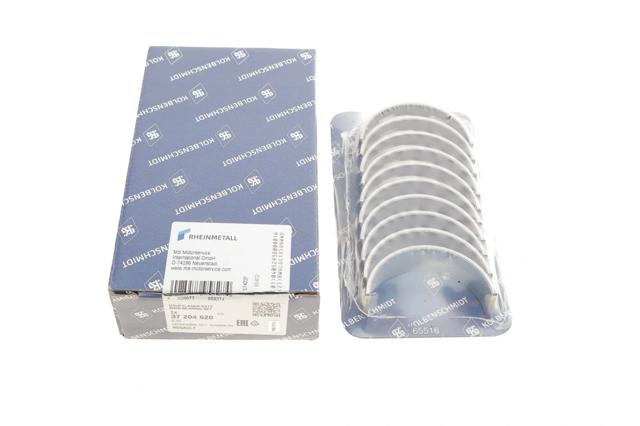 37204620 KOLBENSCHMIDT Вкладыши коленвала коренные, комплект, 2-й ремонт (+0,50) купить в Львов