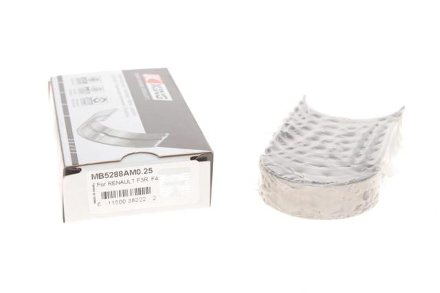 KING MB5288AM025 Вкладыши коленвала коренные, комплект, 1-й ремонт (+0,25) в наличии Львов