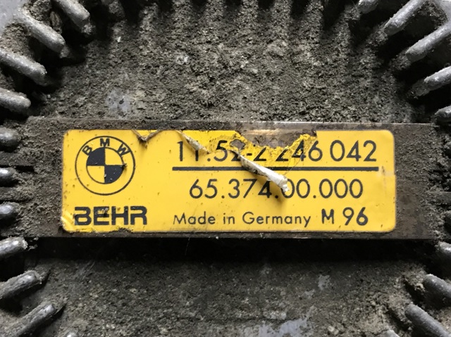 11522246042 Вискомуфта (вязкостная муфта) вентилятора охлаждения купить Чернигов