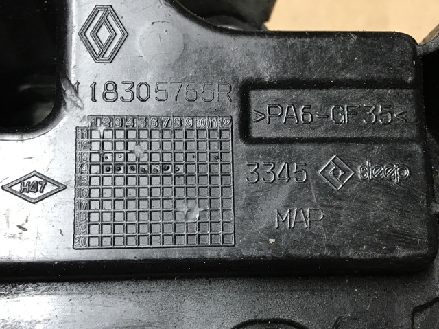 118305765R RENAULT Маслоотделитель картерных газов купить в Хмельницкий