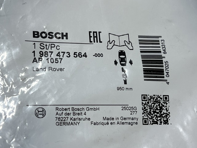 1987473564 BOSCH Датчик износа тормозных колодок задний купить в Хмельницкий