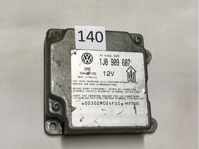 VAG 1J0909607 Модуль-процессор управления подушкой безопасности (ЭБУ AIRBAG) в наличии Ровно