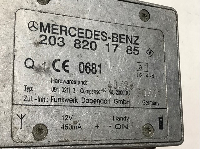 MERCEDES 2038201785 Усилитель сигнала антенны в наличии Николаев
