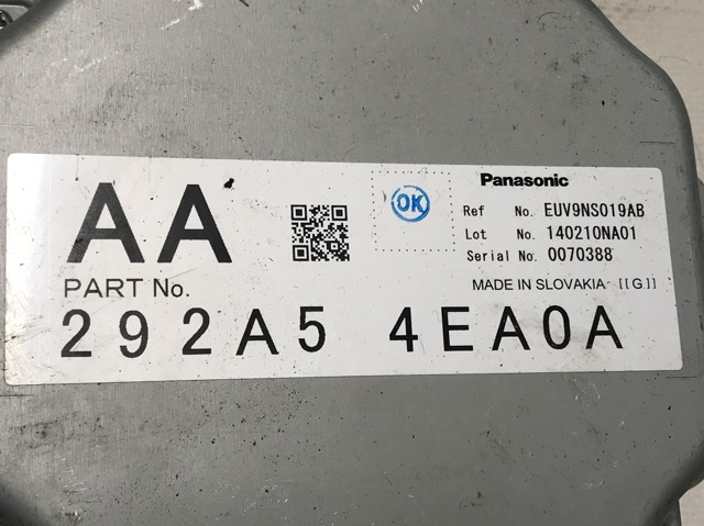 NISSAN 292A54EA0A Модуль управления камерой в наличии Львов