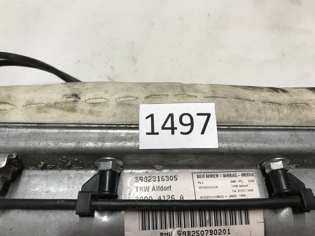 BMW 3982316305 Подушка безопасности (AIRBAG) пассажирская в наличии Львов
