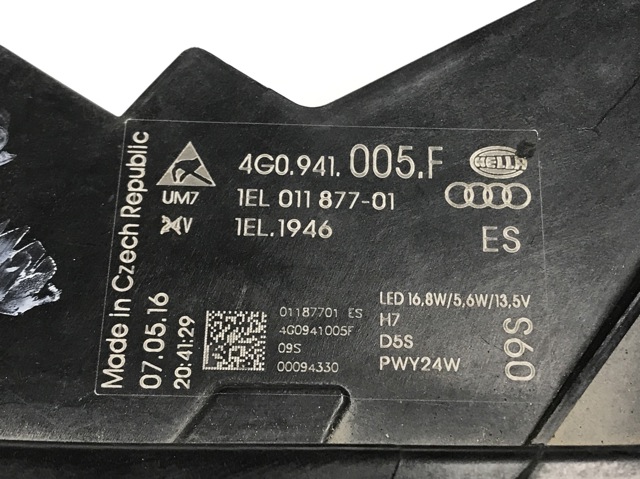4G0941005F Левая фара купить Ирпень