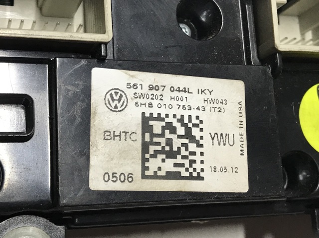 VAG 561907044L Блок управления кондиционером в наличии Черновцы