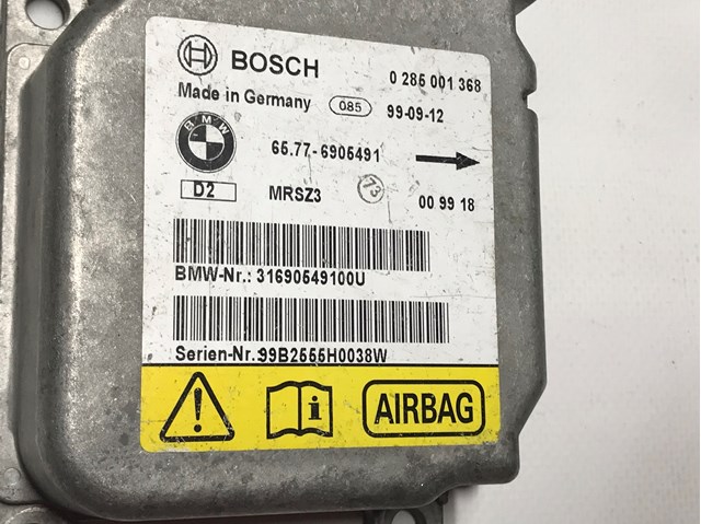 65776905491 Модуль-процессор управления подушкой безопасности (ЭБУ AIRBAG) купить Ирпень