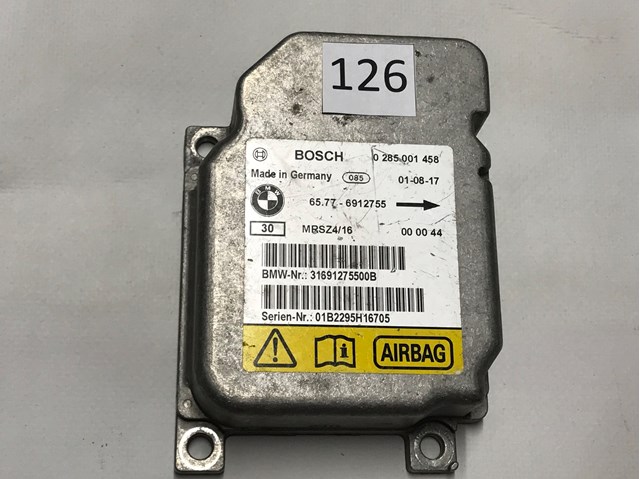 BMW 65776912755 Модуль-процессор управления подушкой безопасности (ЭБУ AIRBAG) в наличии Каменское