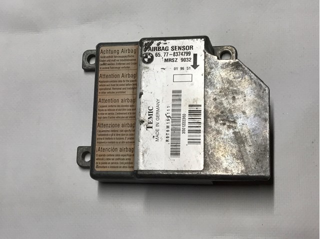 BMW 65778374799 Модуль-процессор управления подушкой безопасности (ЭБУ AIRBAG) в наличии Черновцы