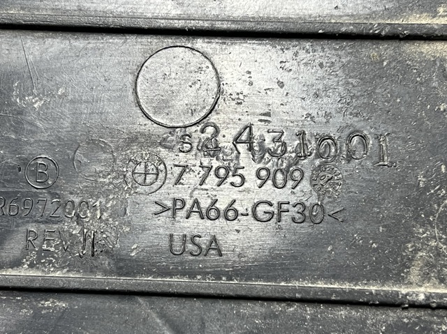 7795909 BMW Суппорт радиатора нижний купить в Житомир