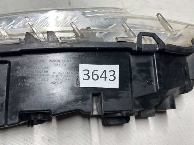 9676036380 PEUGEOT Фара дневного света левая купить в Ужгород