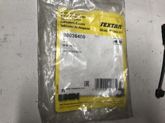 98036400 TEXTAR Датчик износа тормозных колодок передний купить в Винница