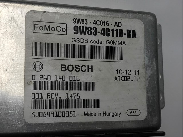 9W834C016AD Блок управления подвеской купить Одесса