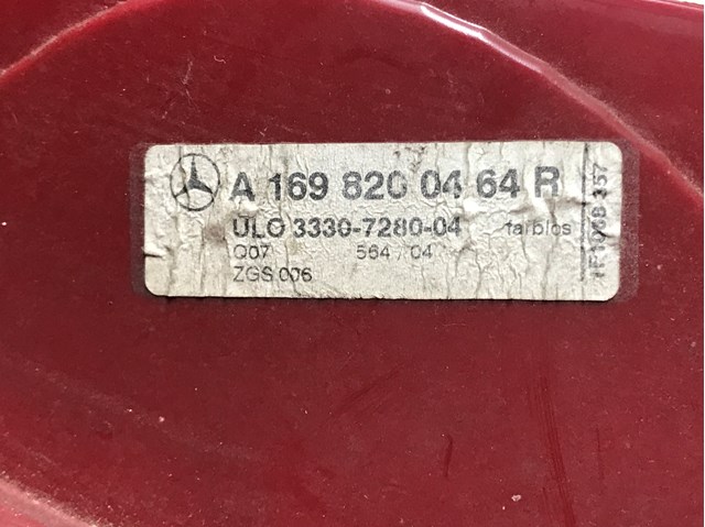 MERCEDES A1698200464R Задний фонарь в наличии Кривой Рог
