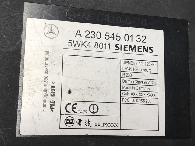MERCEDES A2305450132 в наличии Николаев