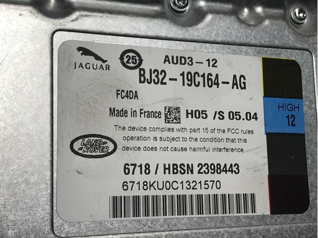 BJ3219C164AG LAND ROVER купить в Львов