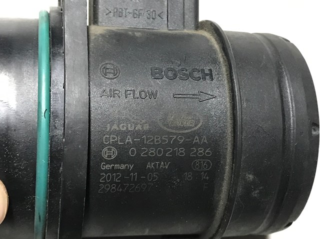 CPLA12B579AA LAND ROVER Датчик потока (расхода) воздуха, расходомер M.A.F. - (Mass Airflow) купить в Украина