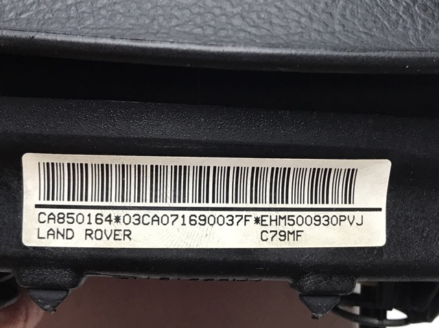 LAND ROVER EHM500930PVJ Подушка безопасности (AIRBAG) водительская в наличии Николаев