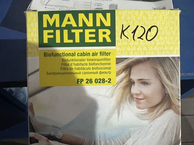 FP260282 MANN Фильтр салона купить в Ирпень