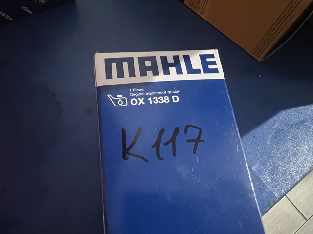 MAHLE OX1338D Фильтр масляный в наличии Львов