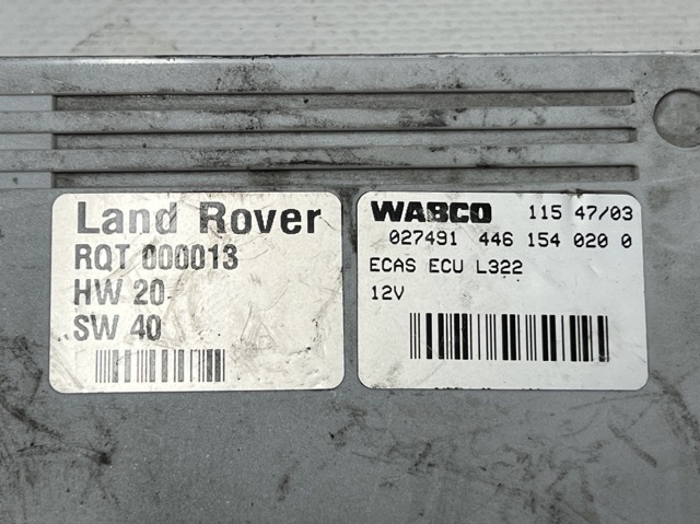 LAND ROVER RQT000013 Блок управления пневмоподвеской в наличии Харьков