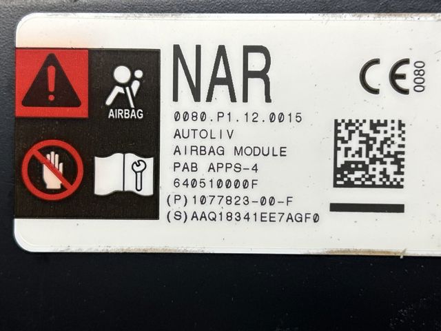 107782300F TESLA Подушка безопасности (AIRBAG) пассажирская купить в Львов
